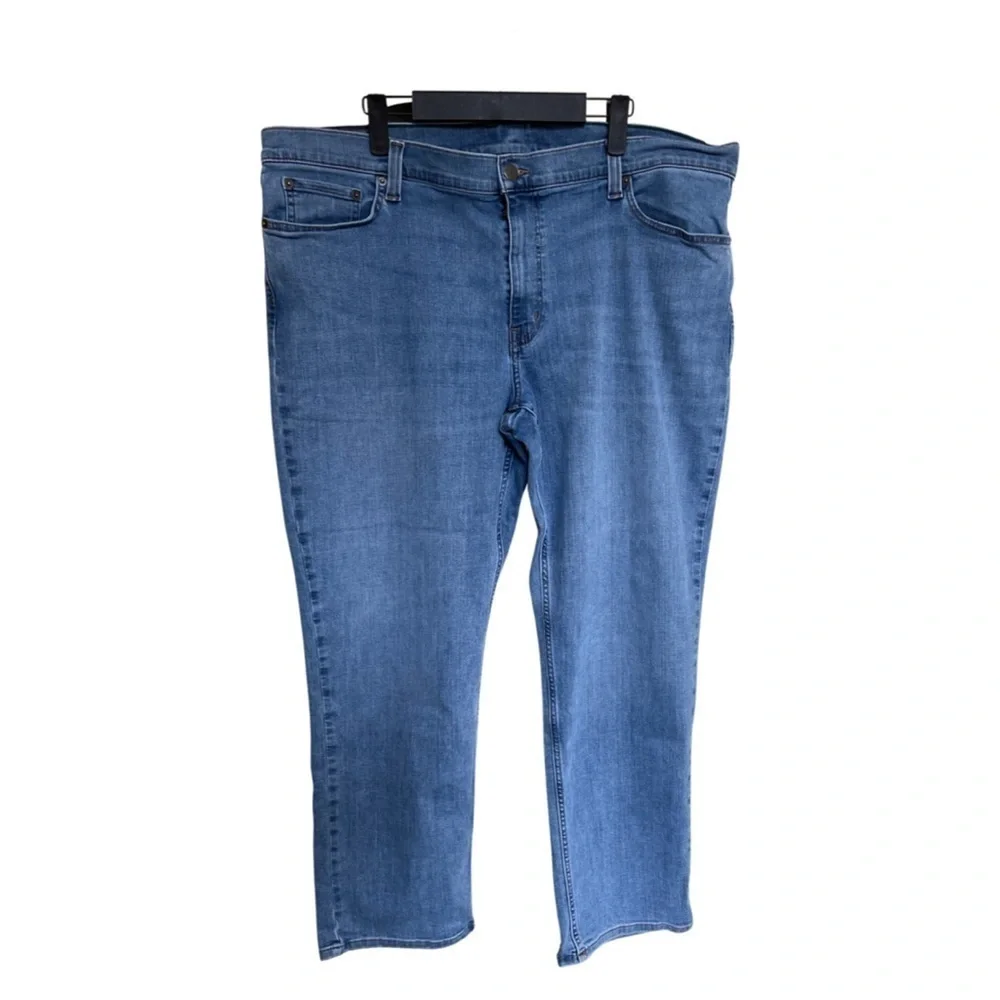 LL Bean Mens Beanflex Standard Fit Jeans | 42” x 29” | blue wash
